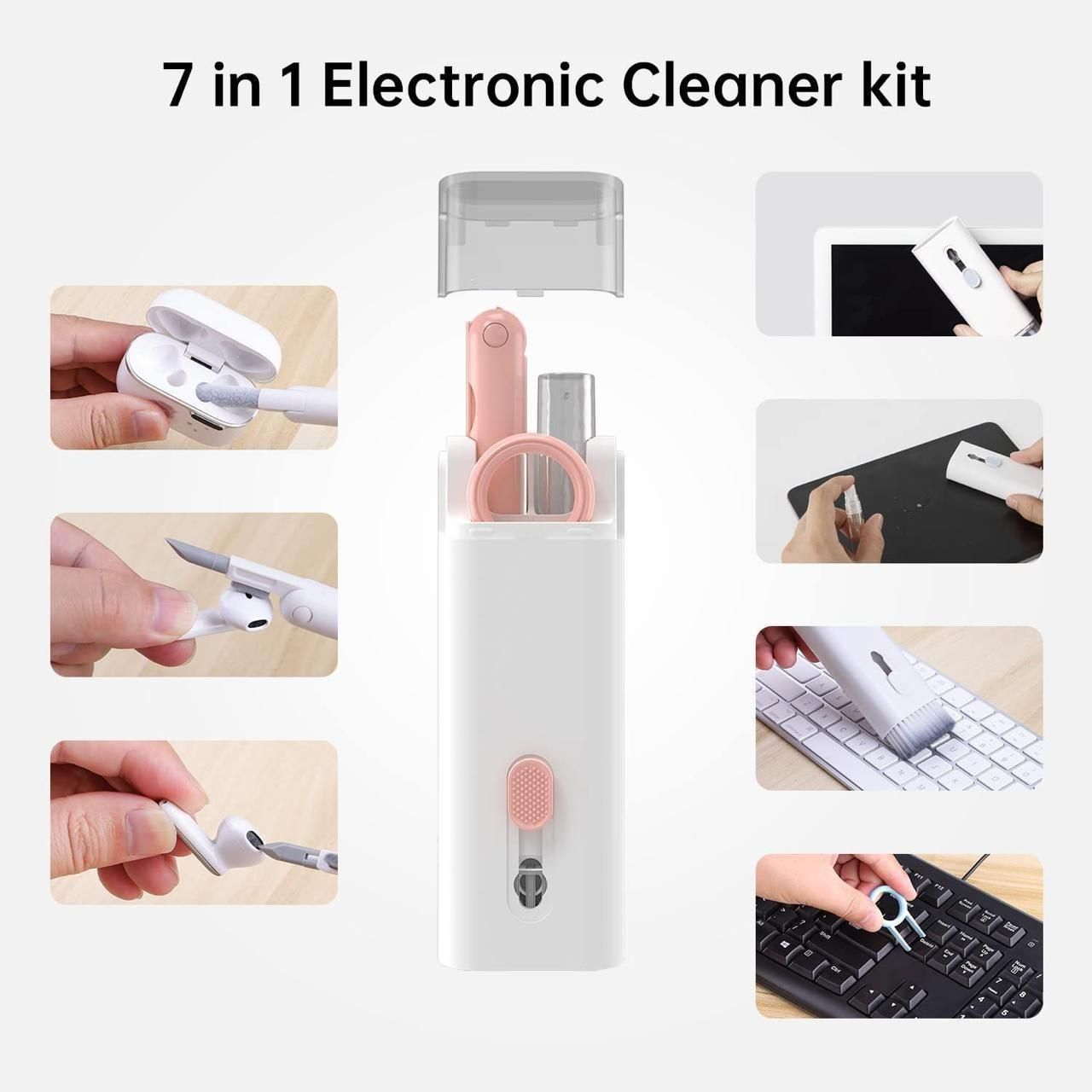 🛠️ 7 in 1 Electronic Cleaner Kit with Brush