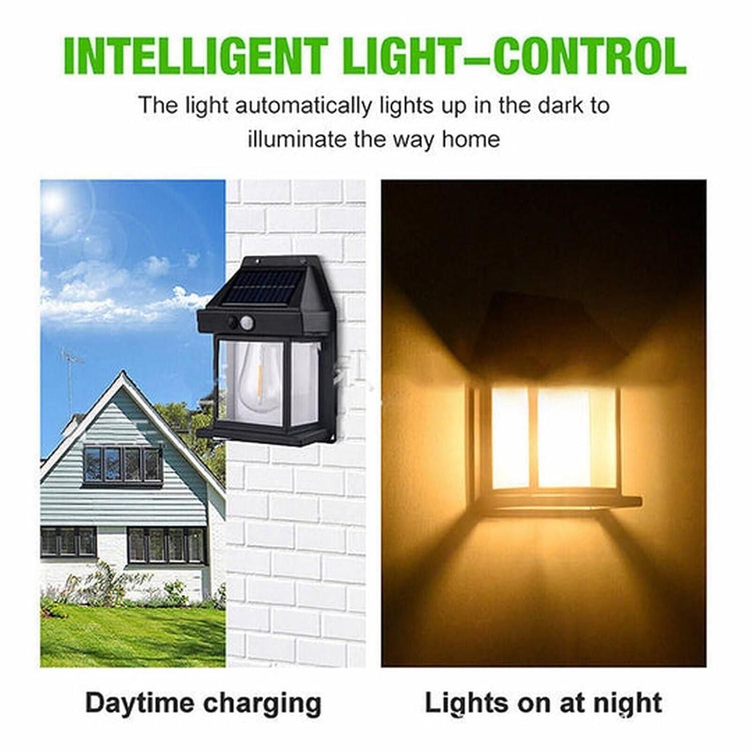 ☀️ Solar Light Outdoor Wall Light