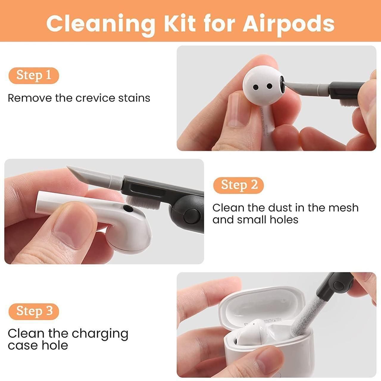 🛠️ 7 in 1 Electronic Cleaner Kit with Brush