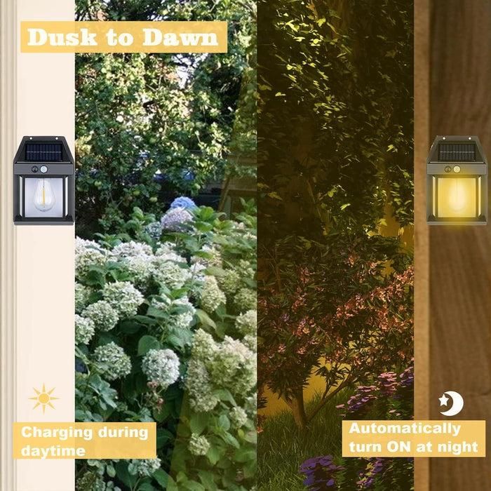 ☀️ Solar Light Outdoor Wall Light