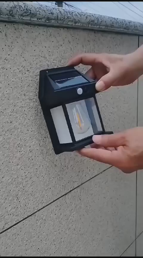 ☀️ Solar Light Outdoor Wall Light